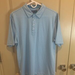 Charleston Threads Mens Striped Polo XL